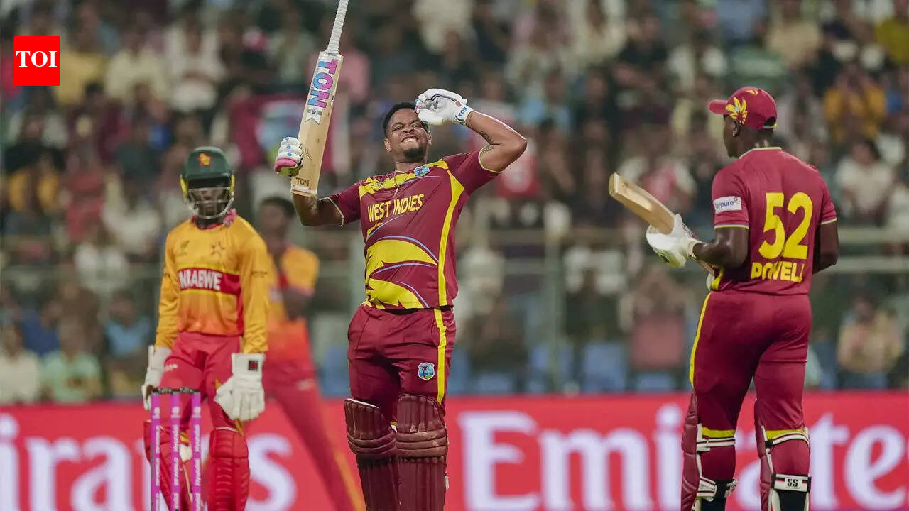 West Indies smash second-highest T20 World Cup total - Check full list