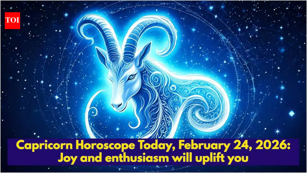 Capricorn Horoscope Today, February 24, 2026: Joy and enthusiasm will uplift you