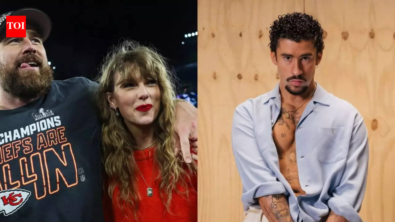 Bad Bunny just blocked Taylor Swift’s latest No. 1 while she waits on beau Travis Kelce