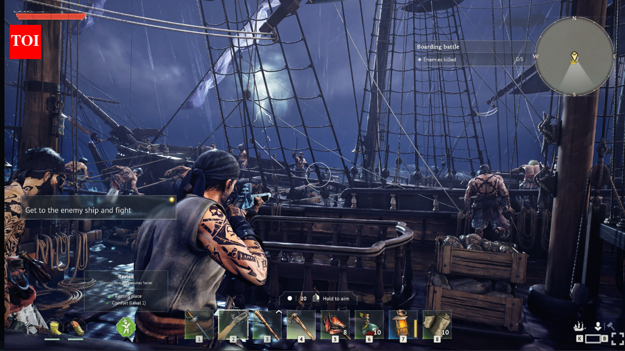 Where to find gunpowder in Windrose