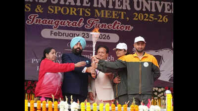 Inter-univ sports meet begins in Pantnagar