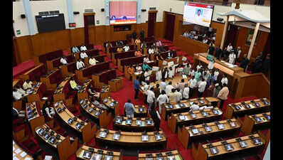 Opposition parties continued to disrupt assembly over farmers issues, Epstein files