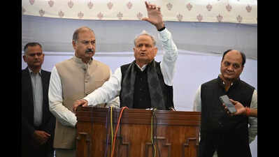 Gehlot slams govt’s ‘2-yr vs 5-yr’ debate in Assembly as ‘illogical’