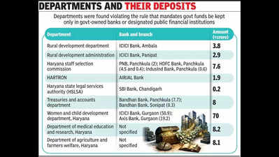 Large govt funds in Haryana parked outside treasury system: CAG report