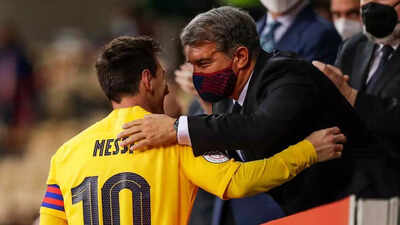  Barcelona president Joan Laporta reveals relationship with Lionel Messi is still broken