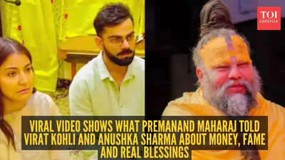 ‘Are you happy?’ What Premanand Maharaj told Virat Kohli and Anushka Sharma about wealth is going viral again
