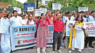 Why Kerala’s doctors are on the streets, not in hospitals