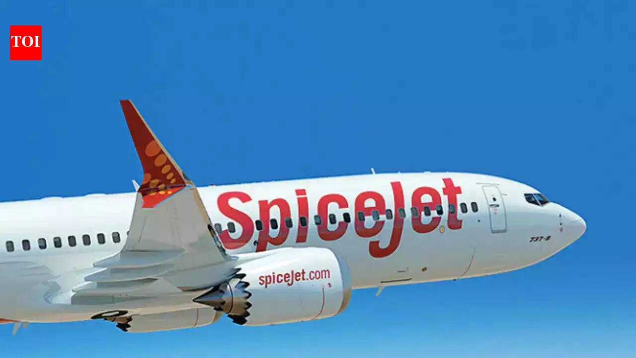 SpiceJet Boeing 737 with 150 on board makes emergency landing at Delhi airport following ‘engine failure’ shortly after takeoff