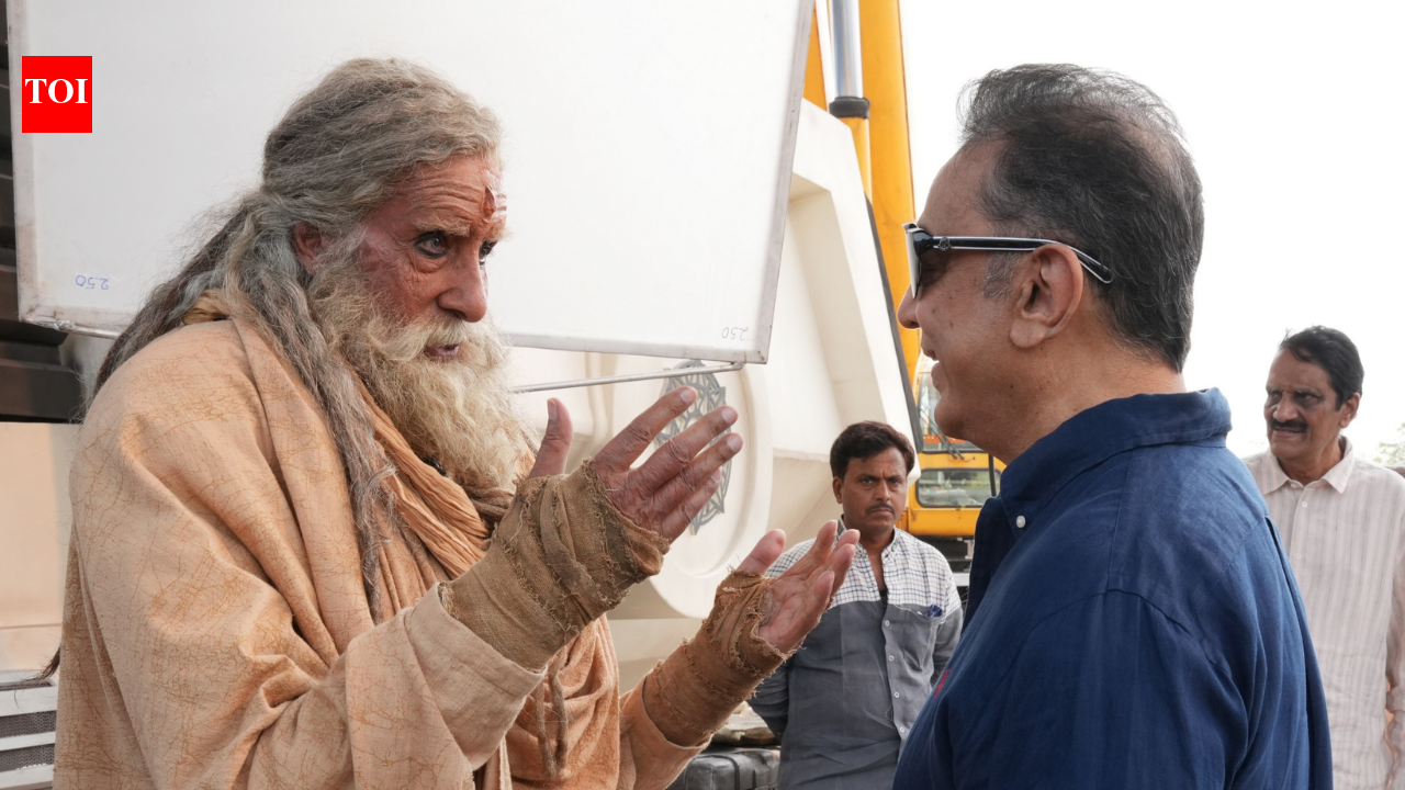 Amitabh Bachchan reunites with Kamal Haasan after nearly four decades on ‘Kalki 2’ sets