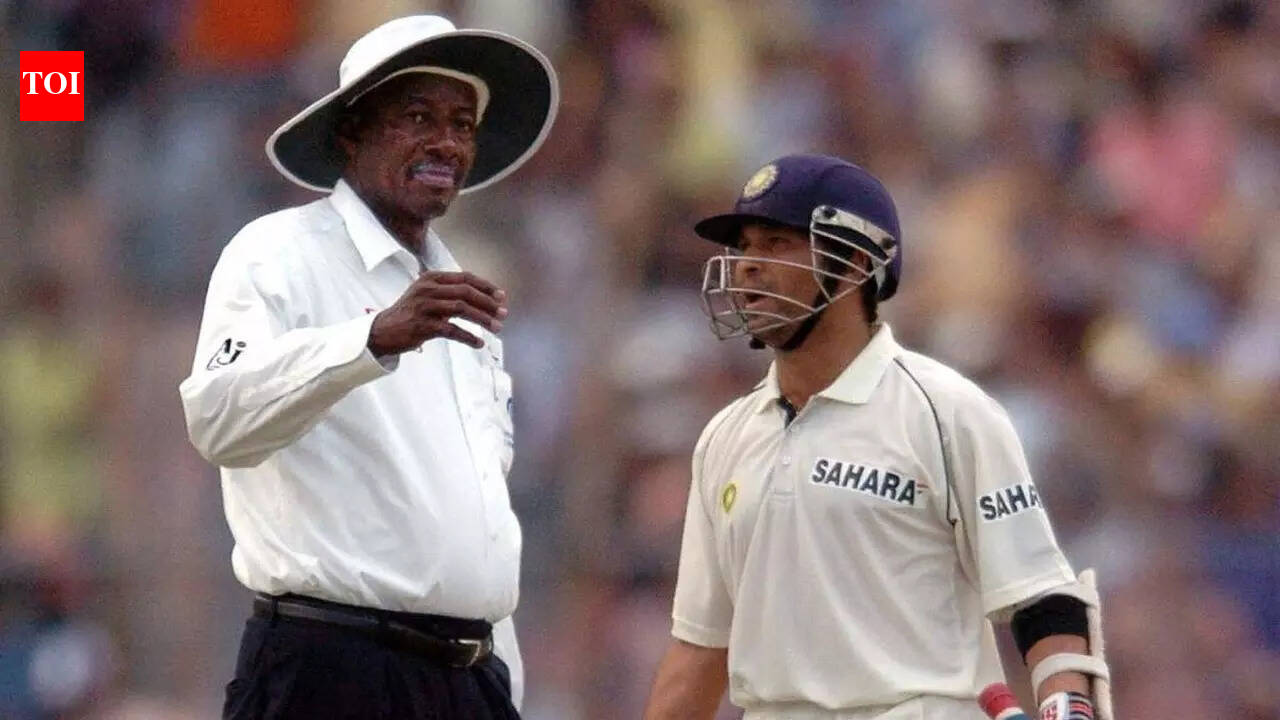 'Mistakes happen': Steve Bucknor regrets giving Sachin Tendulkar out 22 years ago