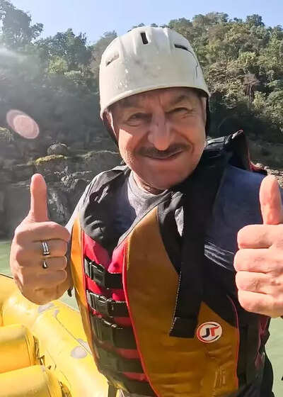 Veteran actor Dalip Tahil takes on Ganga rapids in Rishikesh at 73; shares thrilling river rafting video