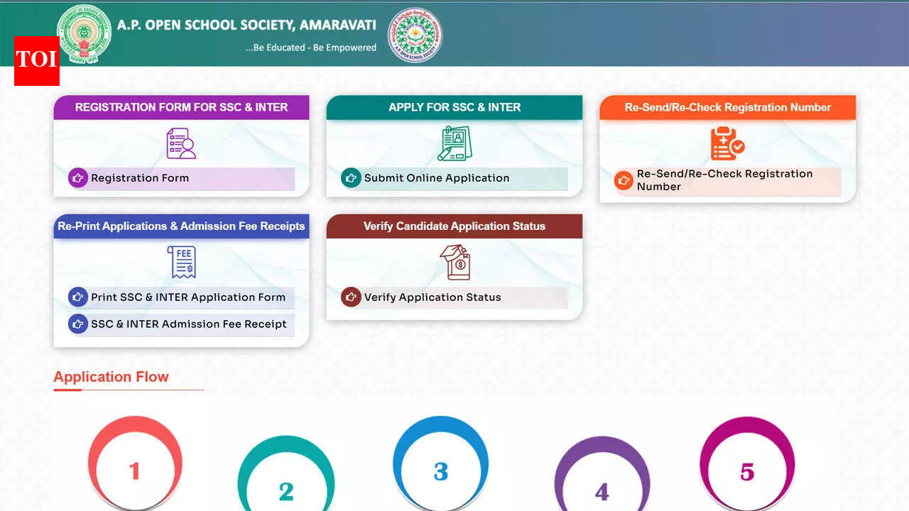 APOSS Inter Open exam hall ticket 2026 out at aposs.aptonline.in; check direct download link here