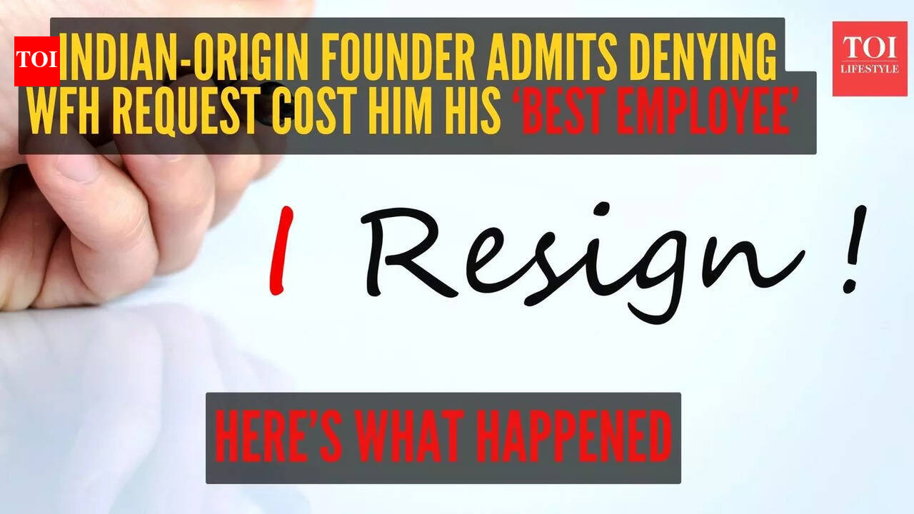 Indian-origin founder admits denying WFH request cost him his ‘best employee’ – here’s what happened