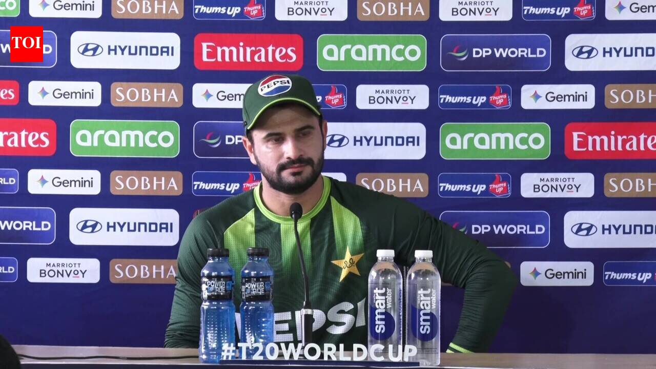 T20 World Cup: Sahibzada Farman press conference ahead of Pakistan vs England