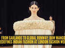 Raw Mango&rsquo;s London Fashion Week debut proves Indian fashion is more than bling