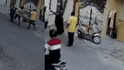  CCTV captures 65-year-old man thrashed by car driver