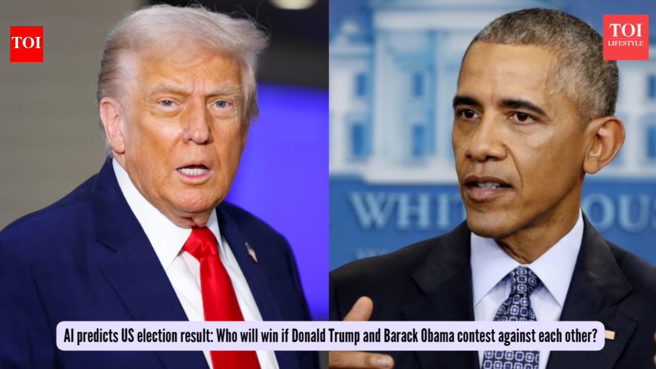 AI predicts US election result: Who will win if Donald Trump and Barack Obama contest against each other?