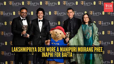 'Boong' director Lakshmipriya Devi brought India to the global stage at BAFTA in stunning Manipuri Moirang Phee inaphi and kaftan