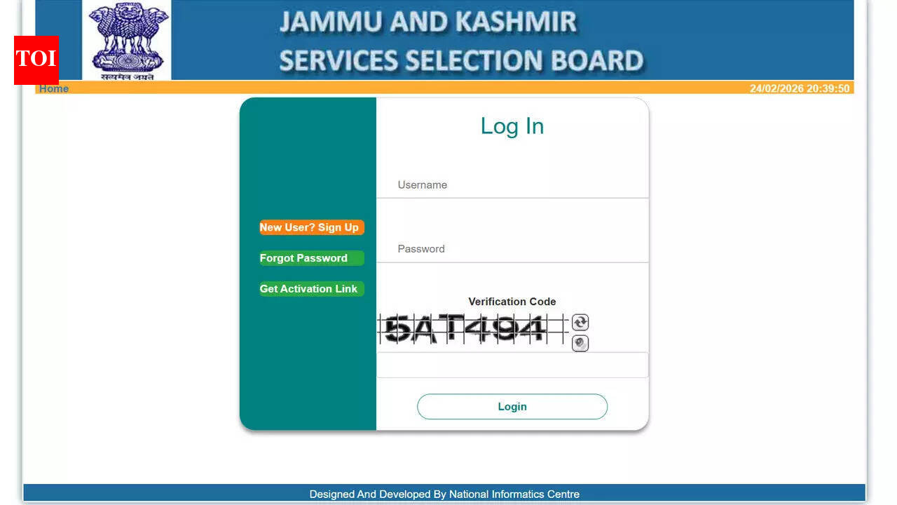 JKSSB Health Department recruitment 2026: Apply online for 239 vacancies before March 25 at jkssb.nic.in