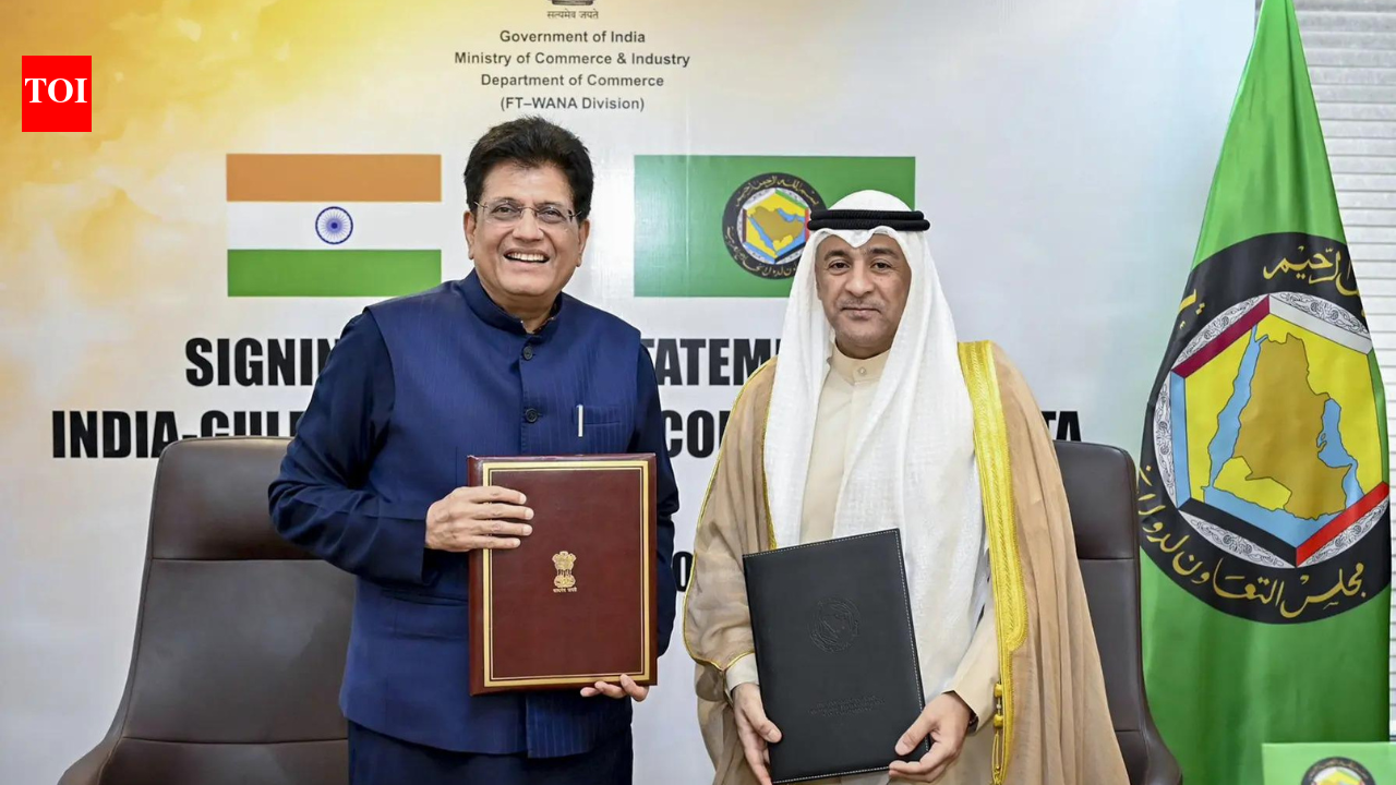 India, GCC sign joint statement to launch free trade agreement negotiations