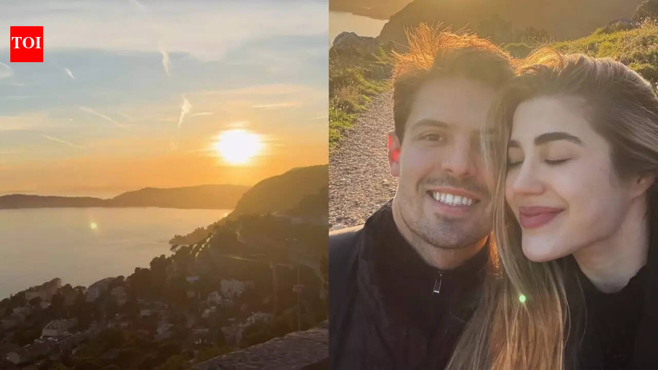 Andretti’s Felipe Drugovich, girlfriend Carla Sirotti enjoy scenic bike trip in French town