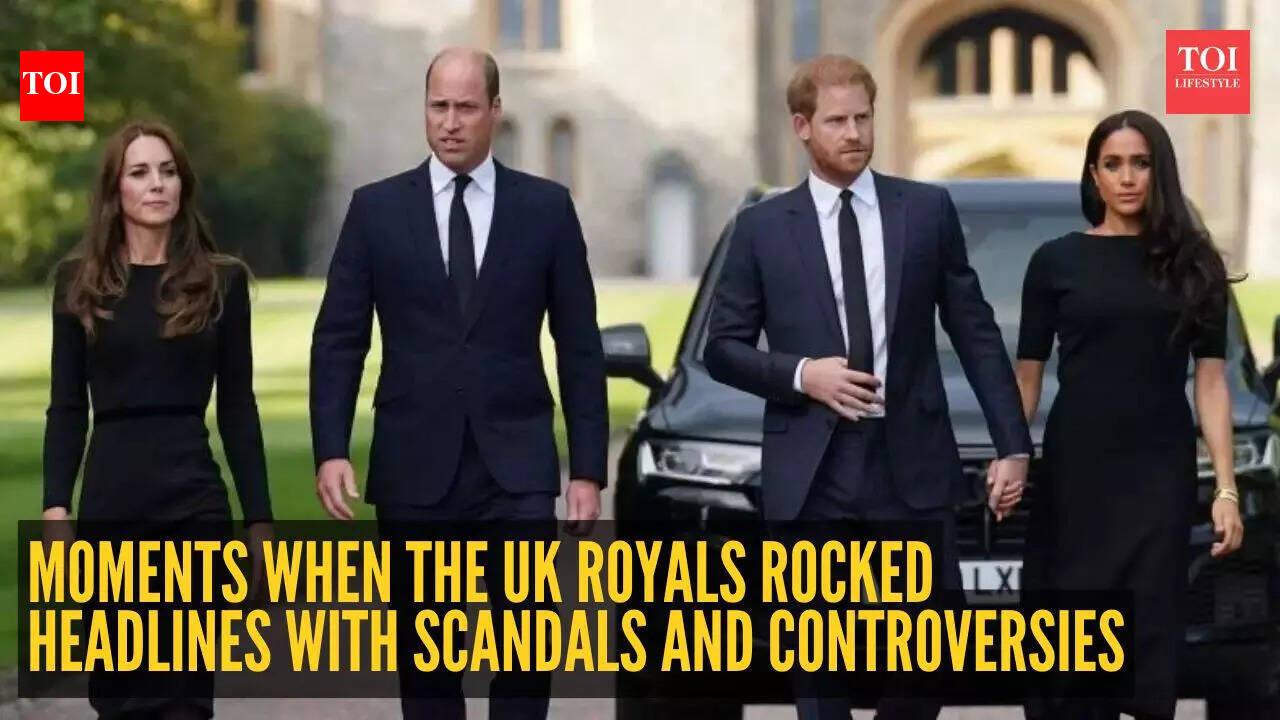 5 times the UK Royal family rocked headlines with scandals and controversies