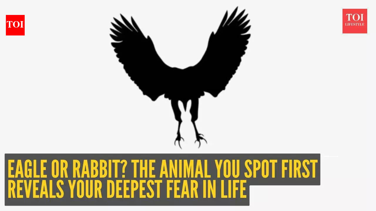 Optical illusion personality test: Eagle or rabbit? The animal you spot first reveals your deepest fear in life