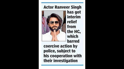 Don’t take coercive steps against Ranveer Singh, high court tells Bengaluru police