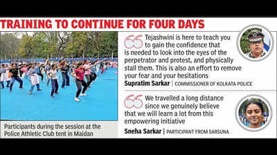 Pre-teens to 45-yr-olds join self-defence class as KP launches 10th edition of Tejashwini