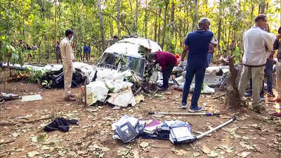 No distress call before Ranchi-Delhi air ambulance crash; pilot sought weather deviation minutes before plane vanished