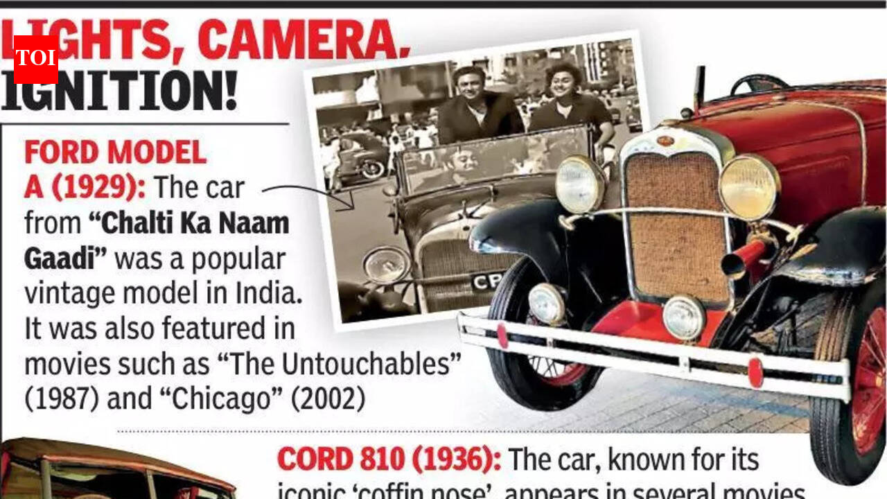 Ahmedabad museum puts cinema’s most iconic cars in spotlight