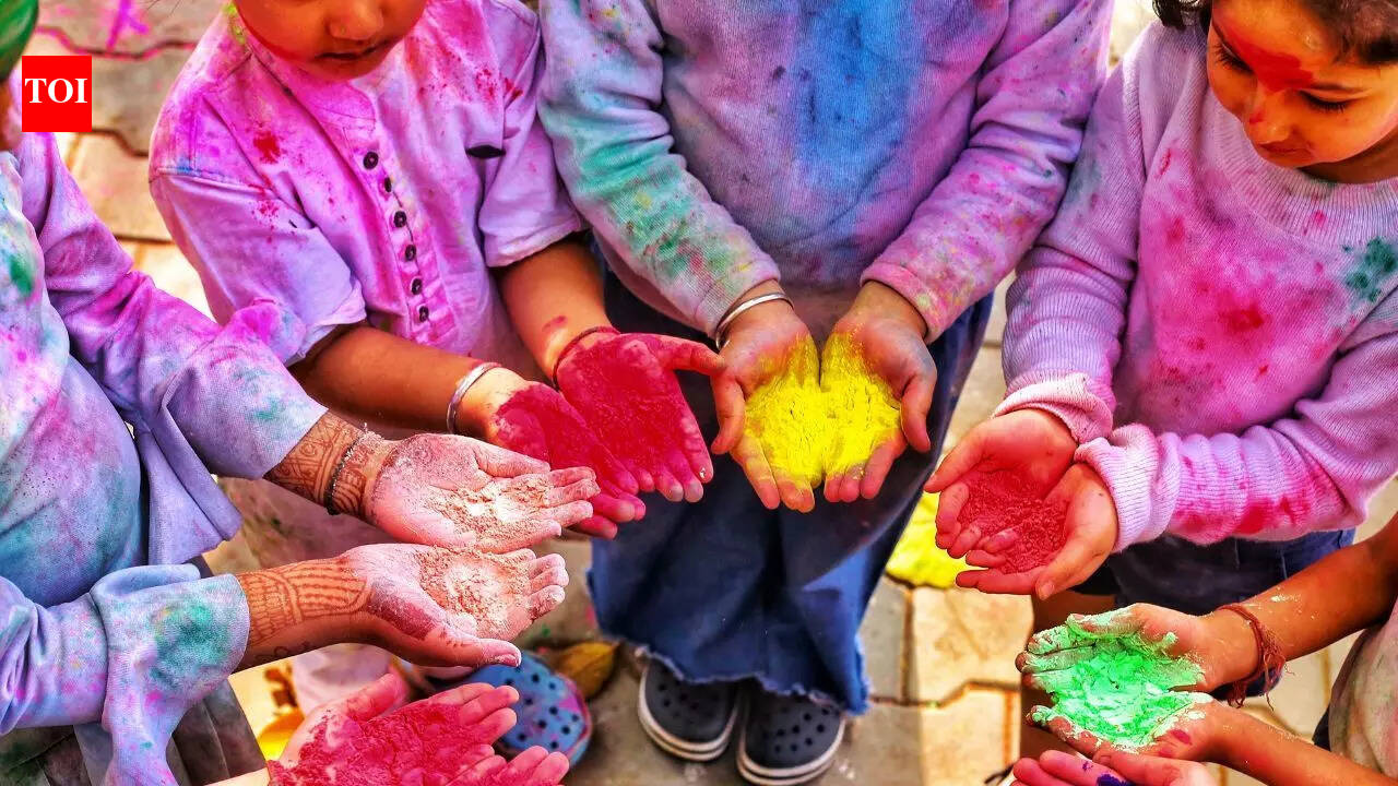 Zodiac signs and their power colors for Holi 2026