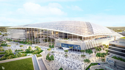 Tampa Bay Rays stadium and entertainment district plans advance after state land approval