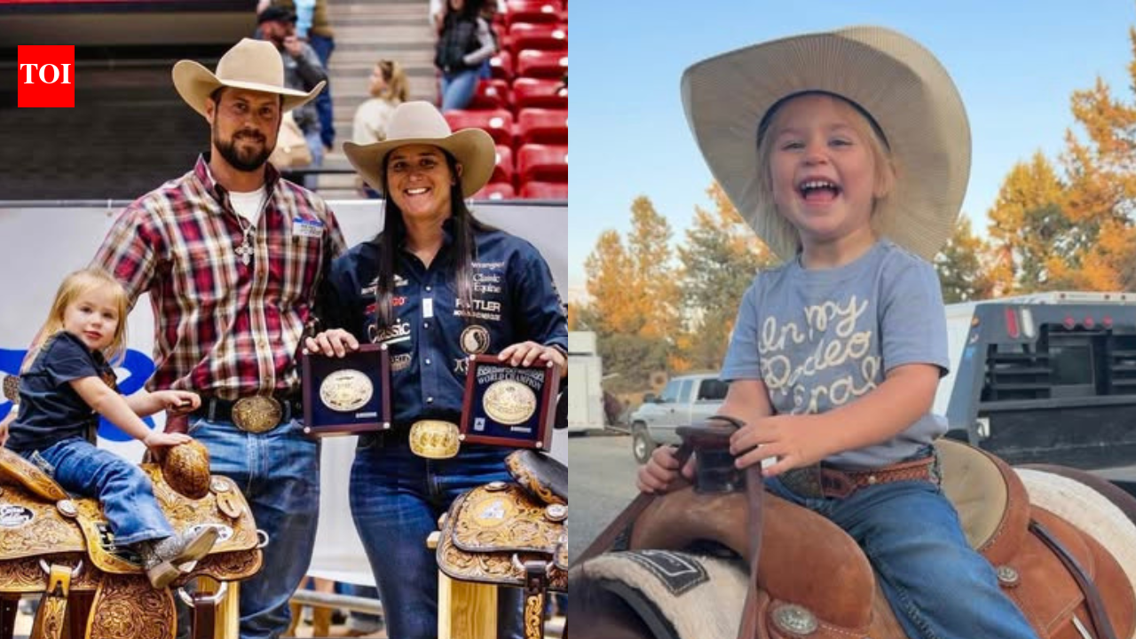 Rodeo champion Kelsie Domer’s 3 year old daughter Oaklynn dies after tragic horse accident during medical episode