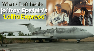  What’s left inside Jeffrey Epstein’s ‘Lolita Express’ after years grounded?