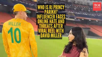 Who is RJ Princy Parikh? Influencer faces online hate and threats after viral reel with David Miller following India’s T20 WC loss to SA