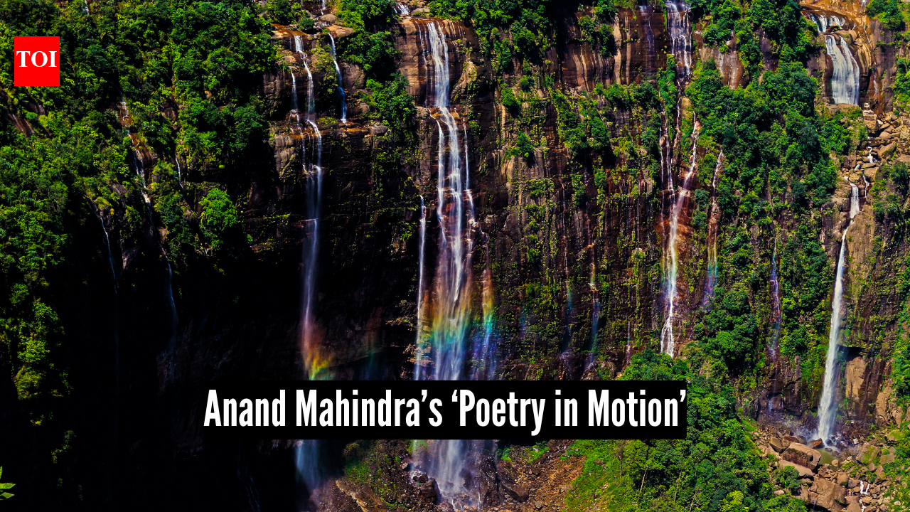 सेवन सिस्टर्स झरना: आनंद महिंद्रा ने इस मेघालय झरने को ‘पोएट्री इन मोशन’ कहा है, और यह आपकी अगली यात्रा को प्रेरित कर सकता है |