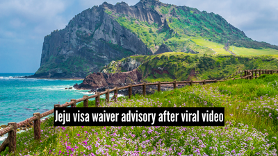 After viral video, Indian Embassy in Seoul cautions Indians travelling under Jeju Island visa waiver scheme, issues advisory