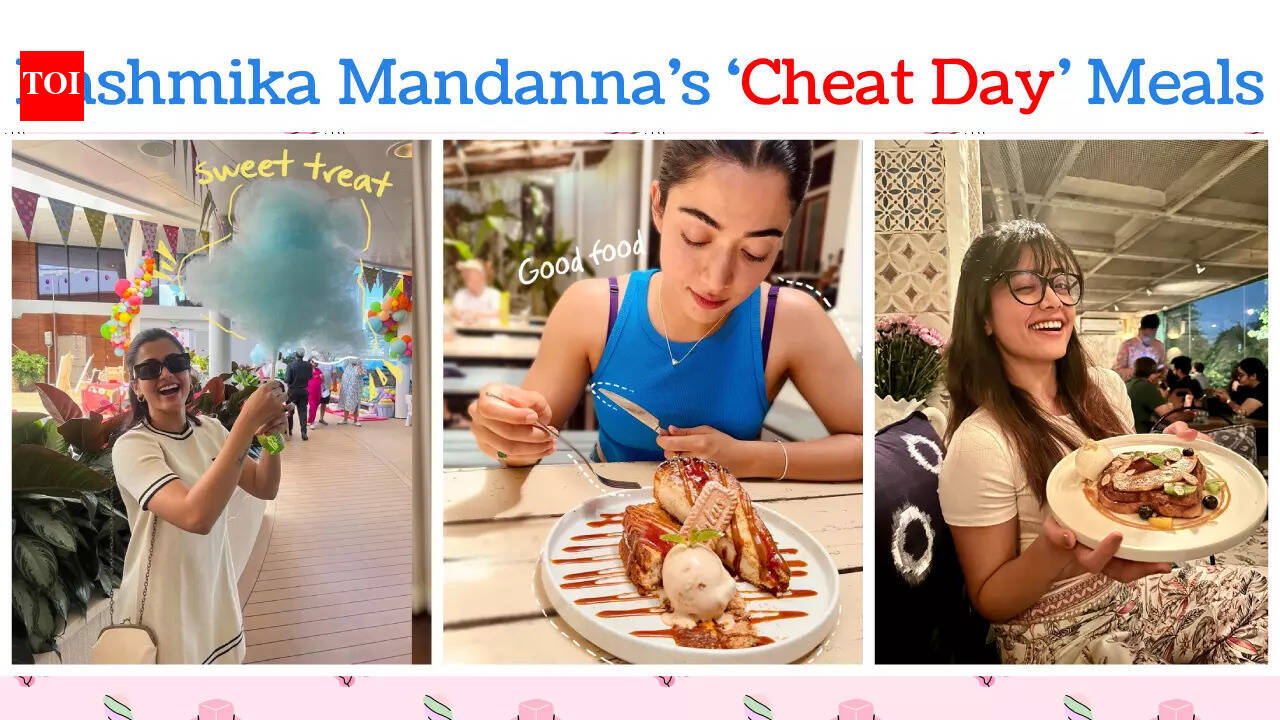 Gulab Jamun to Chocolate Cake: Rashmika Mandanna’s ‘cheat day’ meals are a sweet-tooth’s dream!
