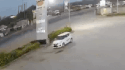 Terrifying highway crash: Car carrying liquor flips several times on Dhule-Surat road, driver dies