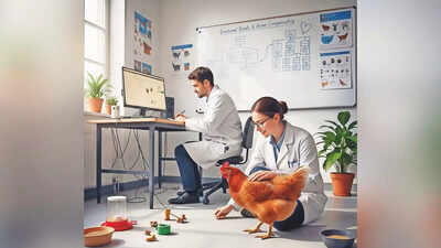  At times, the best therapy just hops about and clucks