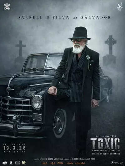 Yash's 'Toxic-A Fairytale for Grown Ups' team introduces Darrell D'Silva as Salvador in film