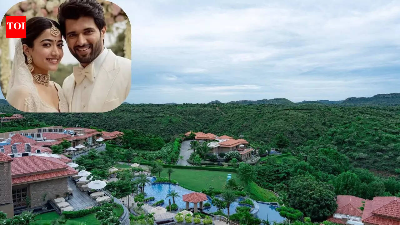 This is where Rashmika Mandanna and Vijay Deverakonda are getting married; inside the secluded hilltop resort of Udaipur