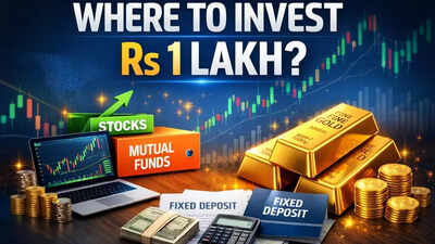 Where to invest Rs 1 lakh right now - gold, silver, stocks, mutual funds? 7 wealth and fund managers decode the correct mix