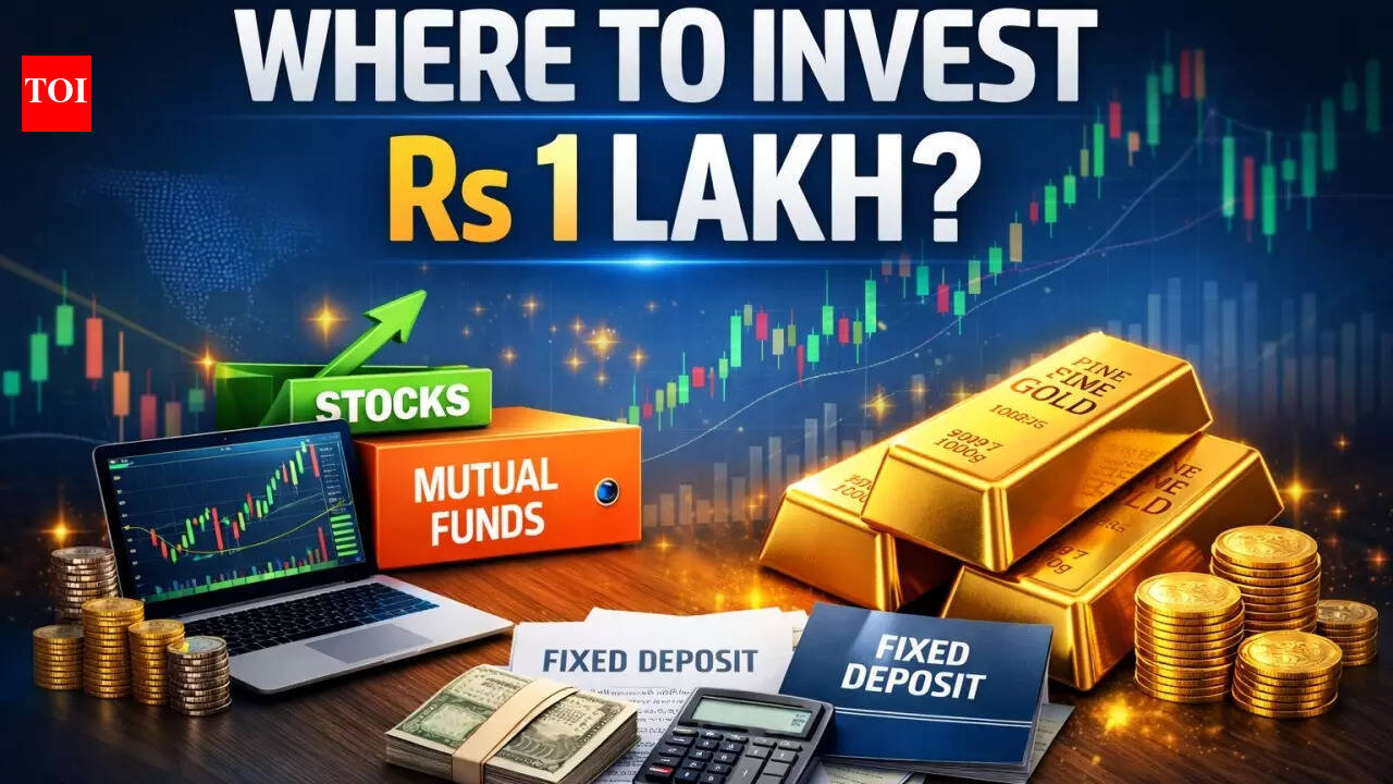 Where to invest Rs 1 lakh right now - gold, silver, stocks, mutual funds? 7 wealth and fund managers decode the correct mix