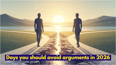 Days you should avoid arguments in 2026