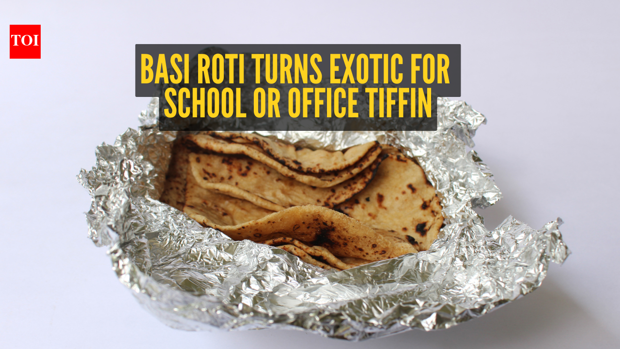 10 interesting ways to pack basi roti for school or office tiffin