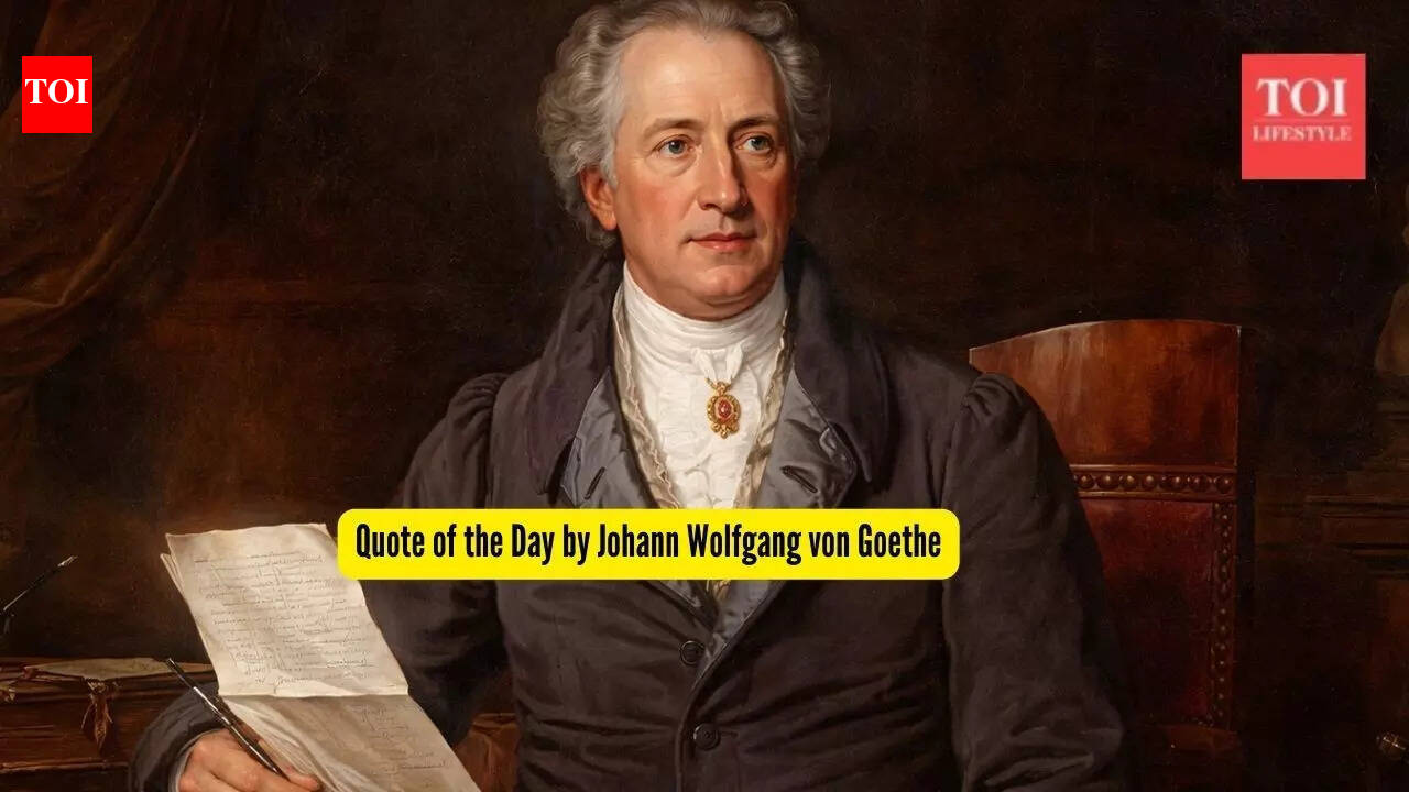 Quote of the Day by Johann Wolfgang von Goethe: “A man should see a fine picture every day...