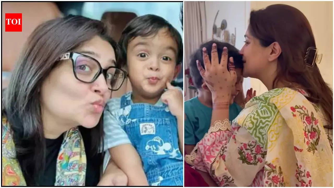 Dipika Kakar gets emotional as she says goodbye to three-year-old son Ruhaan ahead of her liver cyst surgery