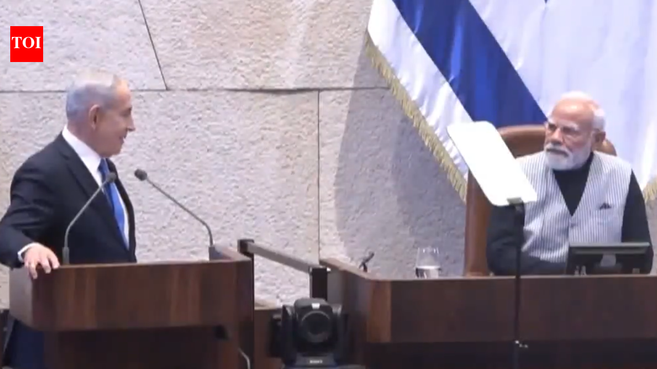 'Modi hug known around the world': Netanyahu hails 'brother' PM, calls India 'gigantic power'